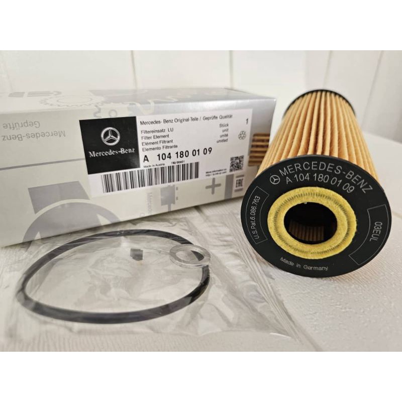 กรองน้ํามันเครื่อง A1041800109 / 1041800109 Mercedes M111 M111K M104 W202 C-CLASS W203C-CLASS W208 CLK