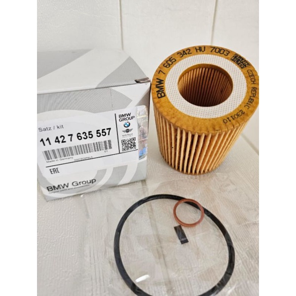 กรองน้ํามันเครื่อง 11427635557 BMW N13 F30-316i 320i F21 114 116 118 120i