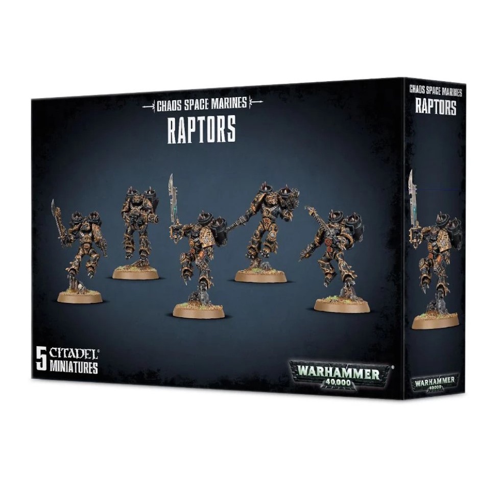 Warhammer 40K Chaos Space Marines Raptors