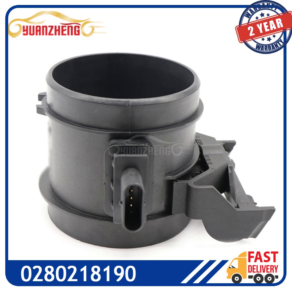 0280218190เซ็นเซอร์การไหลของมวลอากาศสำหรับ Mercedes W230 W211 W203 W164 0280218180 2730940848 273094