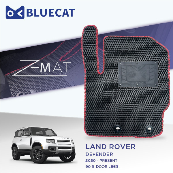 BLUECAT [Z-Mat] พรมรถยนต์ครบชุด LAND ROVER DEFENDER 90 3-DOOR L663 [2020 - PRESENT] พรมปรับแต่งพิเศษ