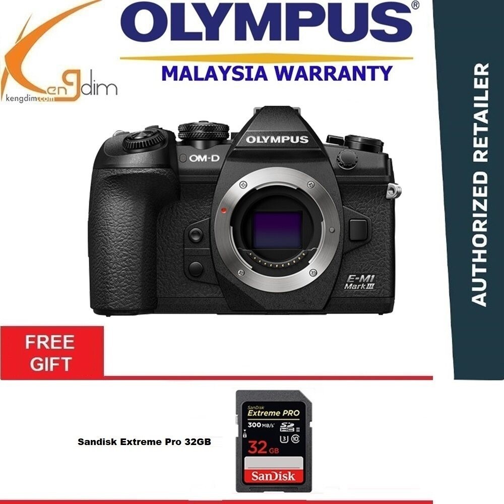 Olympus OM-D E-M1 / EM1 / EM1M3 / Mark III กล้องดิจิตอล Mirrorless (เฉพาะตัวเครื่อง)