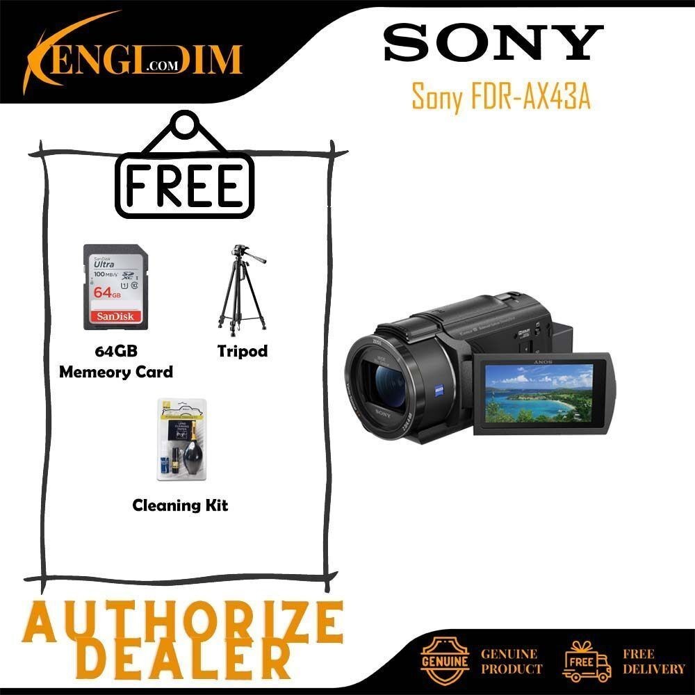 Sony FDR-AX43A / AX43 A UHD 4K Handycam กล้องวิดีโอ