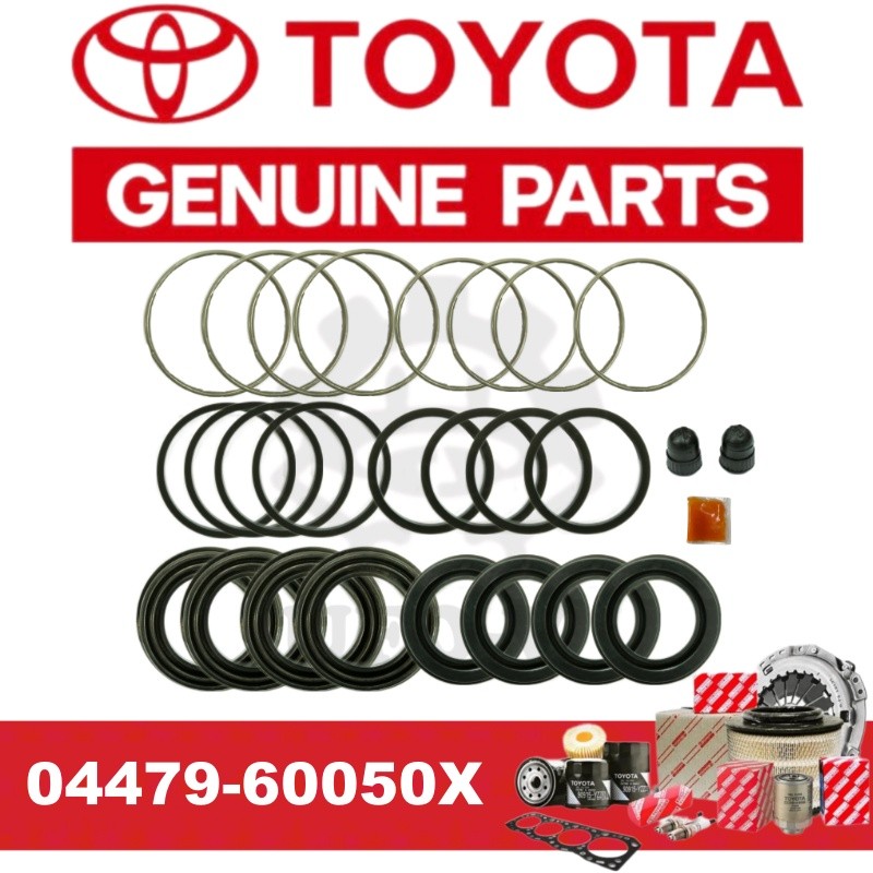 (FRONT) ชุดซ่อมดิสก์เบรกสําหรับ Toyota Land Cruiser UZJ100 HDJ100 HDJ101 & Lexus LX470 (HALF SET)