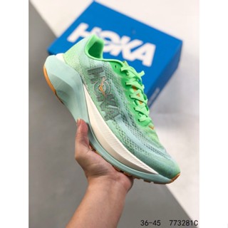 Original/hoka ONE ONE Mach X Racing Road รองเท้าวิ่ง ระบายอากาศ สําหรับผู้ชาย และผู้หญิง