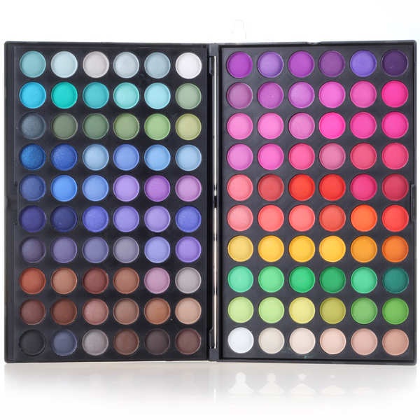 พาเลท พาเลทตา อายแชโดว์ พาเลทอายแชโดว์ 120 สี จานสีเมคอัพอายแชโดว์สําหรับช่างแต่งหน้าสตูดิโอ ผสมสีด้านมุก จัดส่งฟรี - รูปที่ 5