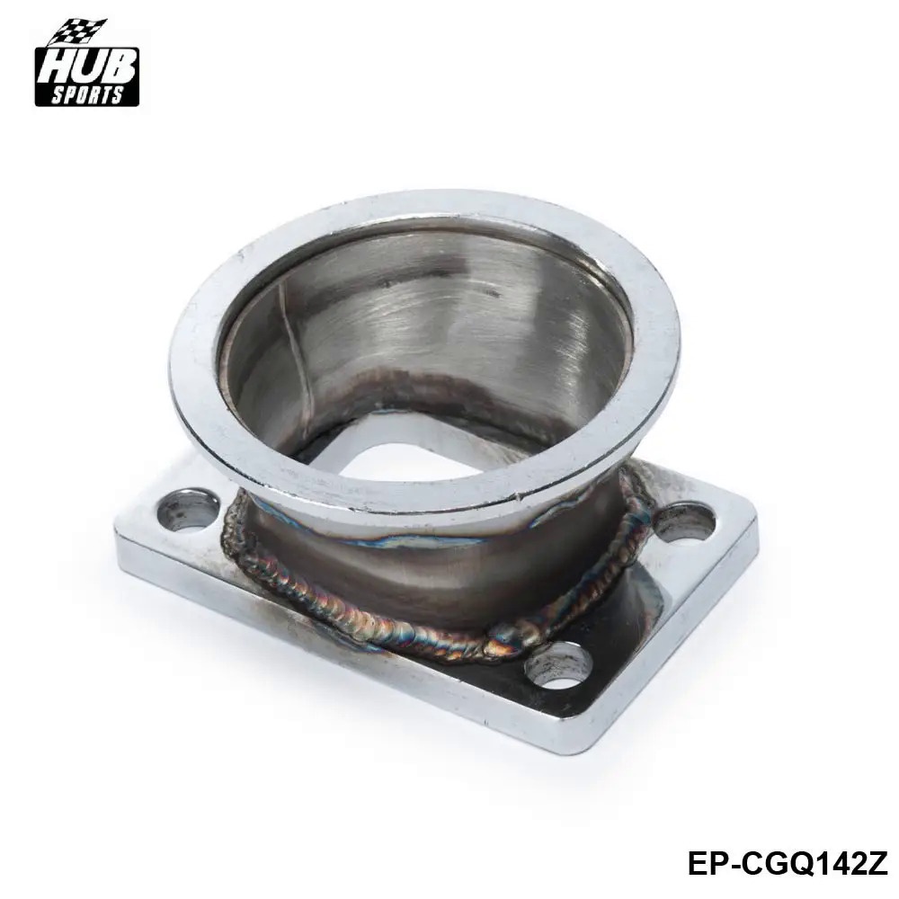 ชุดดัดแปลงเหล็ก T3 T3/T4 5 Bolt Turbo Downpipe หน้าแปลนถึง 3" V Band HU-CGQ142Z