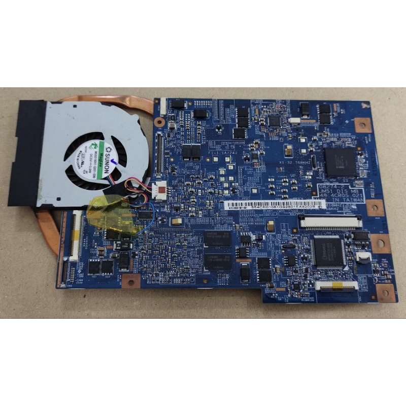 พัดลมระบายความร้อนเมนบอร์ด Acer aspire 4810T & 4810TZ & 4810TG พร้อมฮีทซิงค์