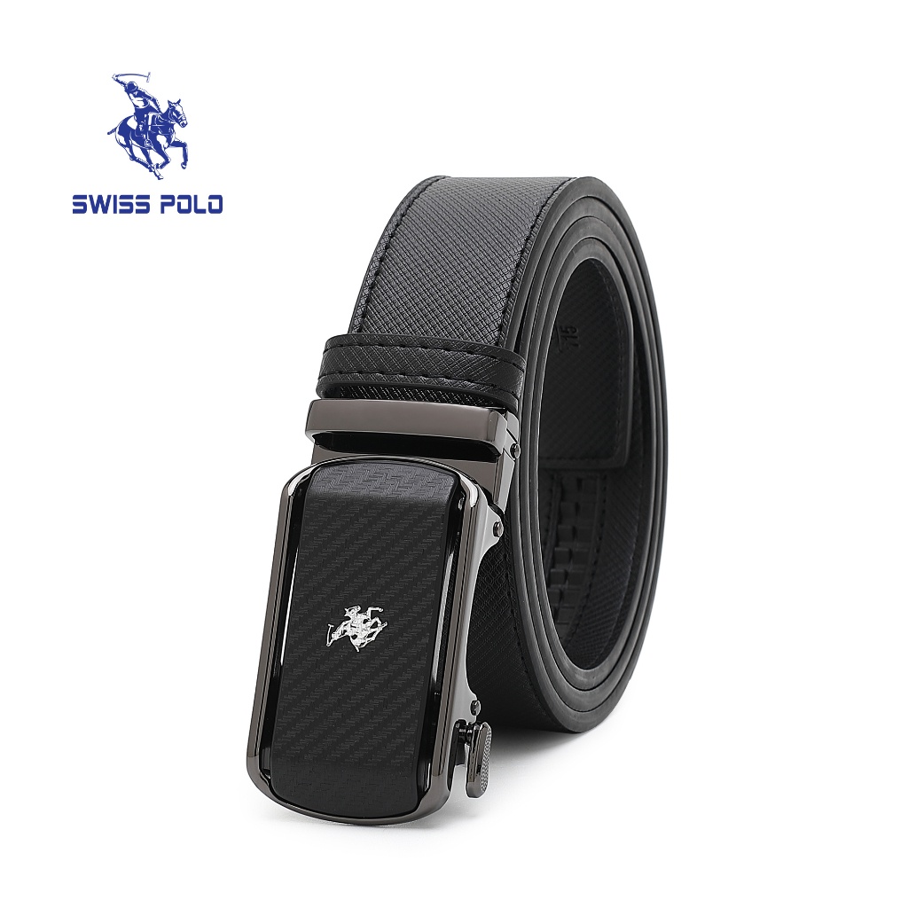 เข็มขัด Swiss Polo Automatic - สีดํา (35mm) WAB 463/ WAB 46/7/ WAB 468