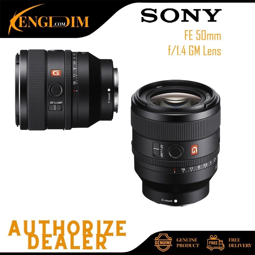 เลนส์ Sony FE 50mm f/1.4 GM