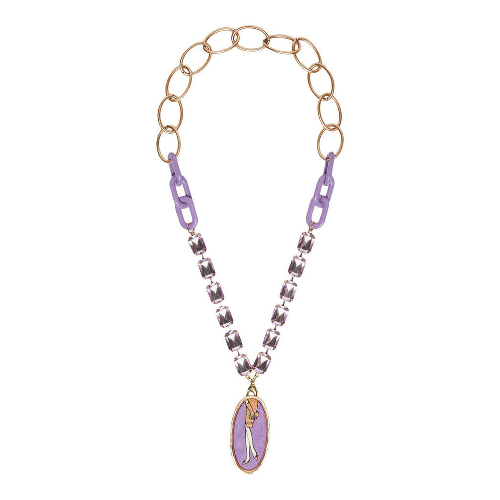 Max Mara Weekend สร้อยคอโลหะ