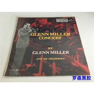 Clenn MILLER คอนเสิร์ต โดย GLENN MILLER 33 ซม. LP แผ่นเสียงไวนิล LSCP2