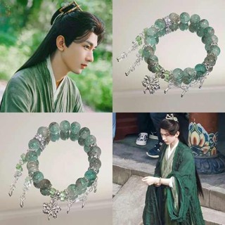 กําไลข้อมือผู้หญิง กําไลข้อมือ Lotus House Bracelet Lotus House ~ Li Lianhua ประทับใจสร้อยข้อมือหญิง ins ออกแบบเฉพาะสร้อยข้อมือโบราณสไตล์จีนใหม่