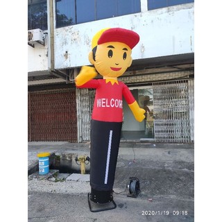 Sky Dancer Redman Hand Wave Welcome Cloth Only *READY STOCK*