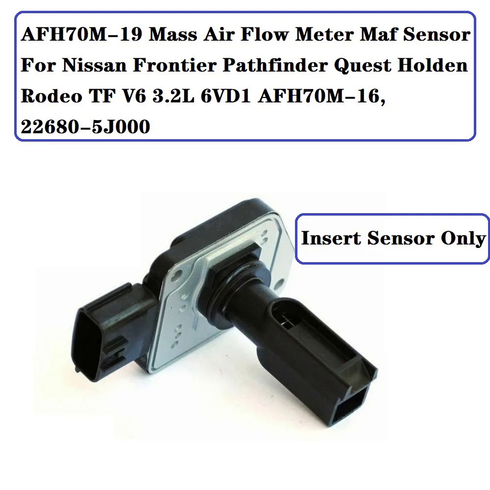 AFH70M-19ใหม่มวล Air F LOW Meter Maf เซ็นเซอร์ AFM สำหรับโฮลเดน Rodeo นิสสัน TF V6 3.2L 6VD1 3ขา AFH