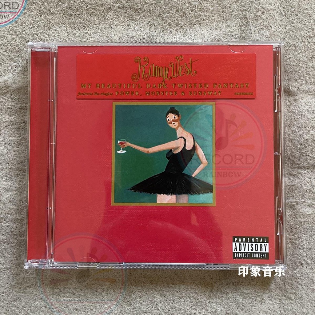 Kanye West My Beautiful Dark Twisted Fantasy CD Album