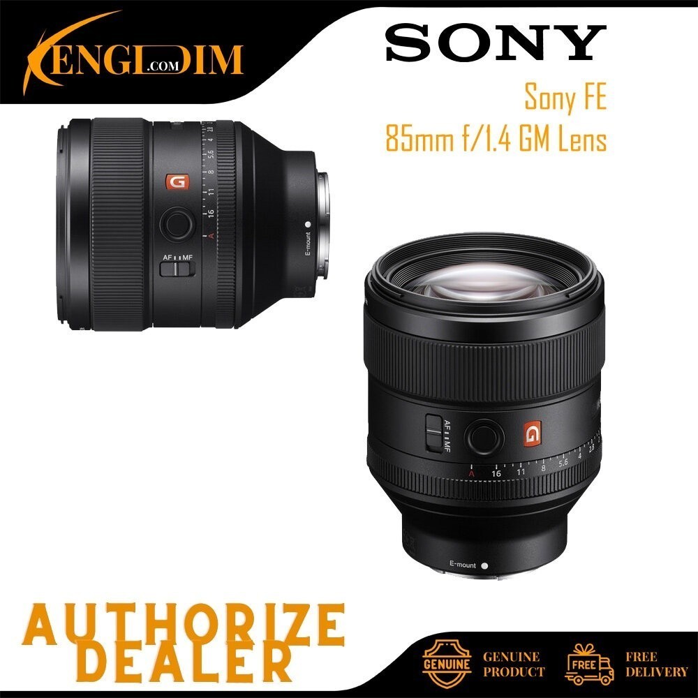 เลนส์ Sony FE 85mm f/1.4 GM