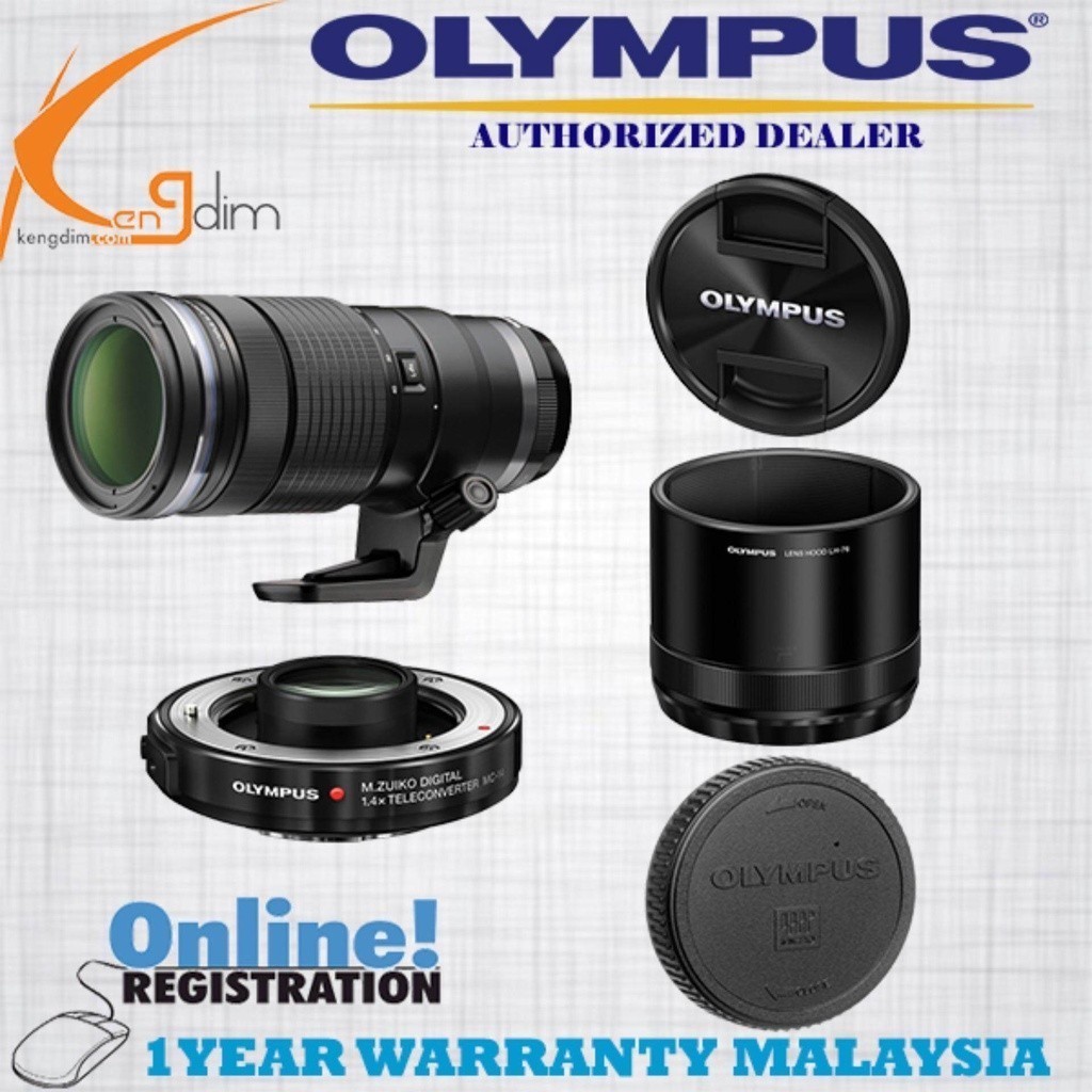 Olympus M.Zuiko Digital ED 40-150mm f/2.8 PRO Lens + MC-14 Teleconverter