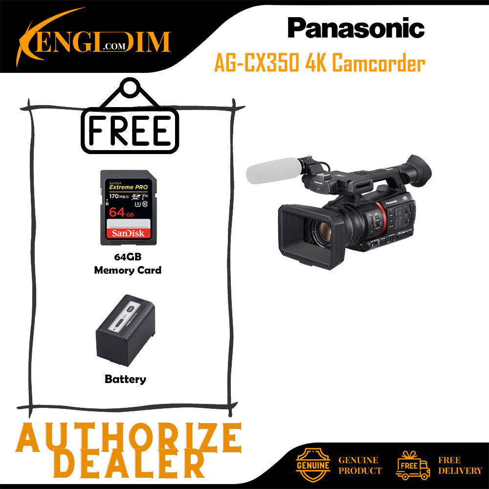 กล้องวีดีโอ 4K Panasonic AG-CX350