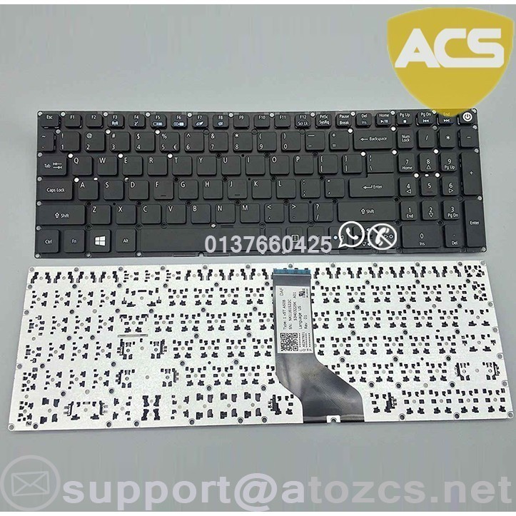 คีย์บอร์ดแล็ปท็อป Acer Aspire V3-574 V3-574G V3-574G V3-574TG e5-573TG e5-576