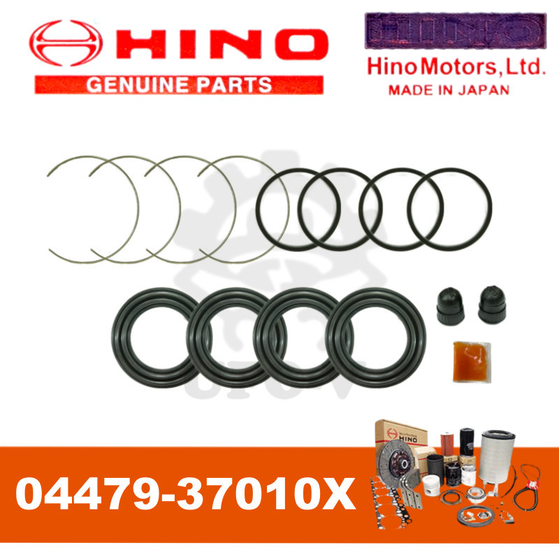 (FRONT) ชุดซ่อมดิสก์เบรกสําหรับ Hino Dutro & Toyota Dyna BU301 / XZU454, Coaster BB54 (HALF SET)