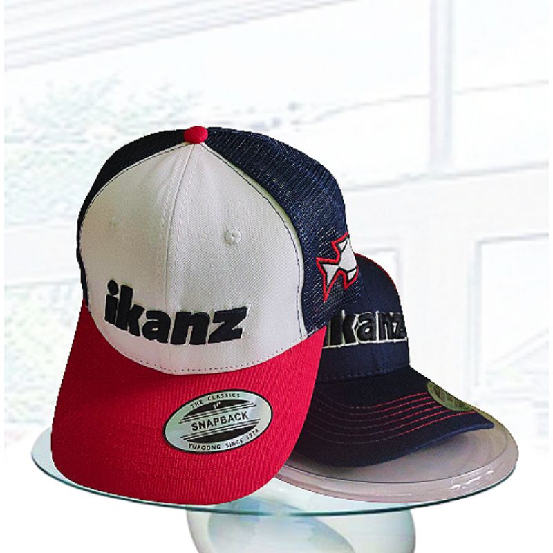 CAPS IKANZ - BASEBALL, TRUCKER CAPS - CAPS PREMIUM Quality เย็บปักถักร้อย