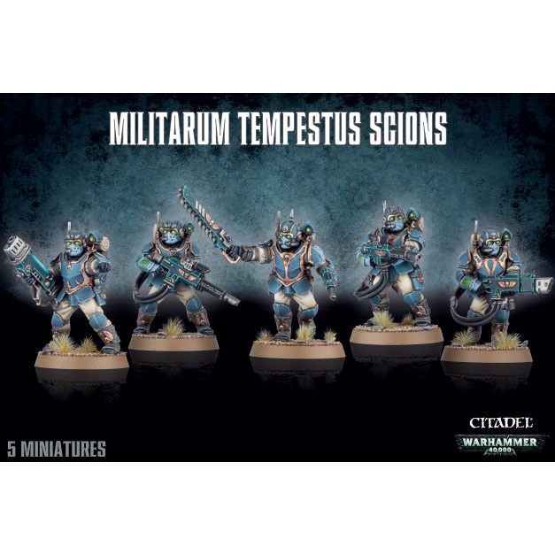 Warhammer 40K Astra Militarum Tempestus Scions