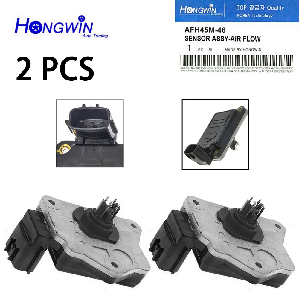 MAF MASS AIR FLOW SENSOR สำหรับ Nissan B13 Primera P10 W10 Sunny 1.4 1.6 2.0 AFH45M46 100NX 16119-73