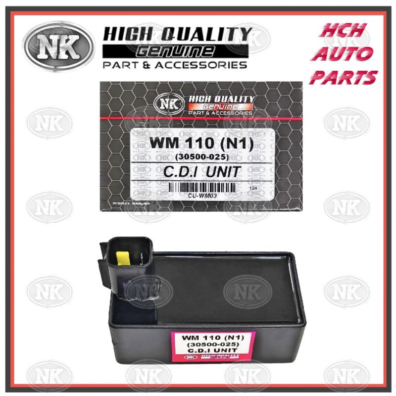 CDI UNIT (STD & RACING) - WMOTO - WM 110 (N1)- P/NO. 30500-025 (NK)