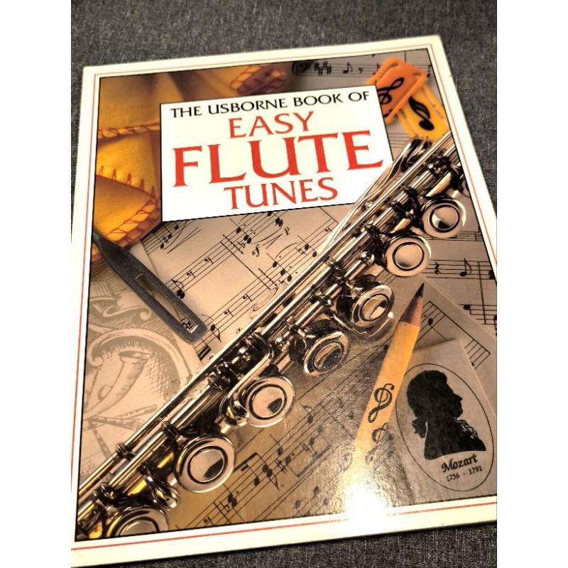 หนังสือเพลง Usborne ของ Easy Flute Tune