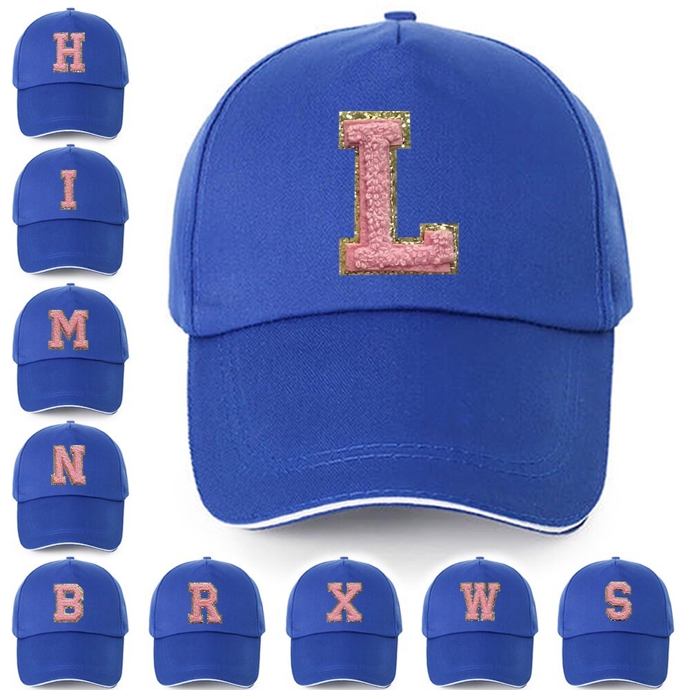 Embroidery label Cotton Baseball Hats Men Women UV-proof Visors Hats Cool Blue Snapback Hats Adjusta