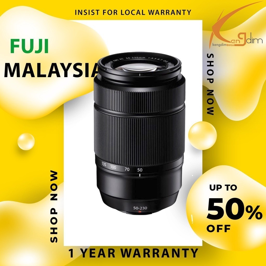 เลนส์ Fujifilm XC 50-230mm f/4.5-6.7 OIS II