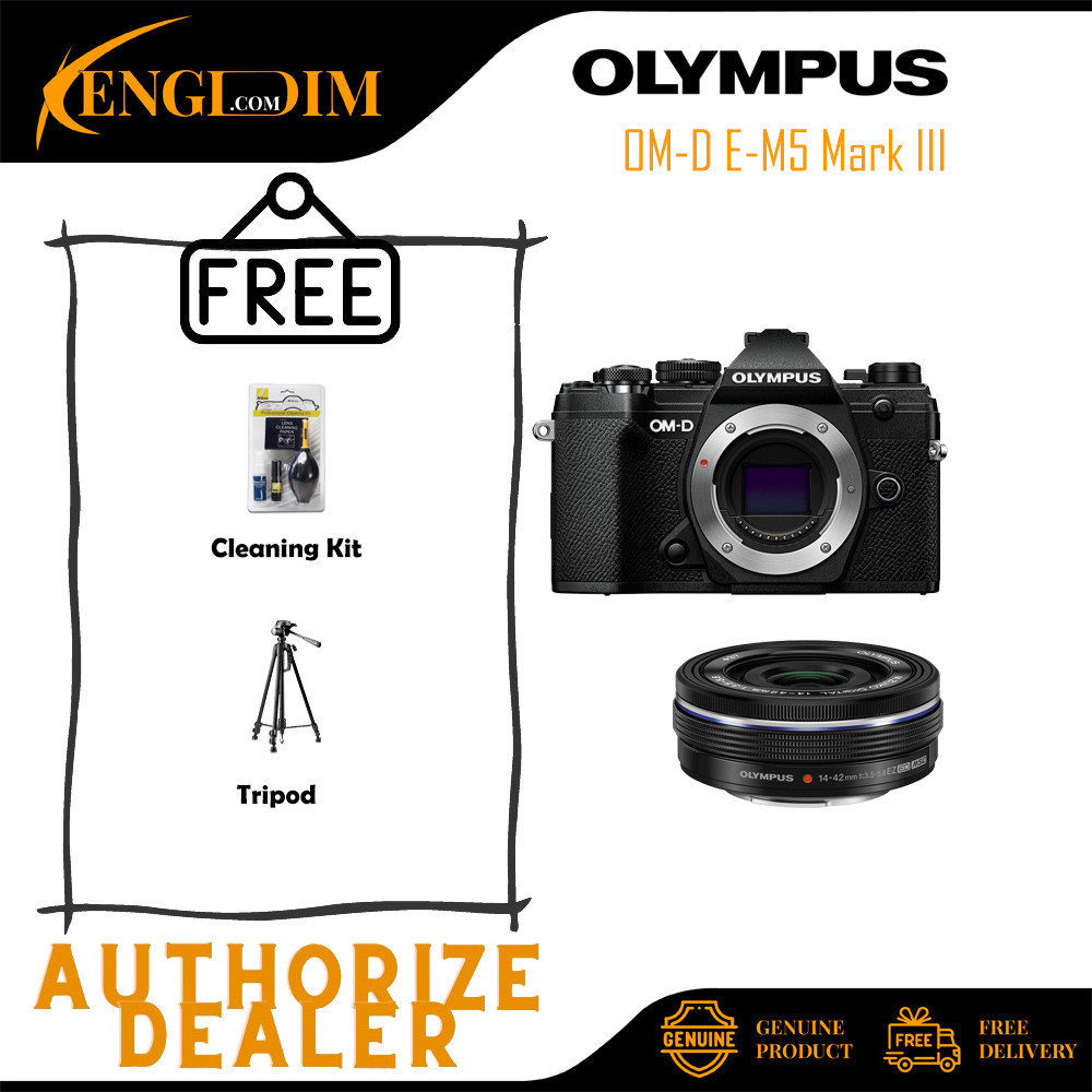 ชุดเลนส์ Olympus OM-D E-M5 Mark III 14-42mm