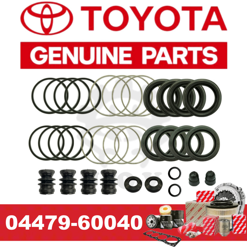 (FRONT) ชุดซ่อมดิสก์เบรกสําหรับ Toyota Land Cruiser HZJ105/FZJ105 & Lexus LX470 2002 (ครบชุด)