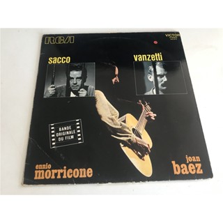 แผ่นไวนิลเพลง joan baez ennio morricone The Melody of Death Penalty LP LSCP2