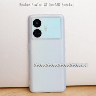 เคสซิลิโคนนิ่ม แบบใส บางพิเศษ สําหรับ Realme GT5 GT Neo5 Neo3