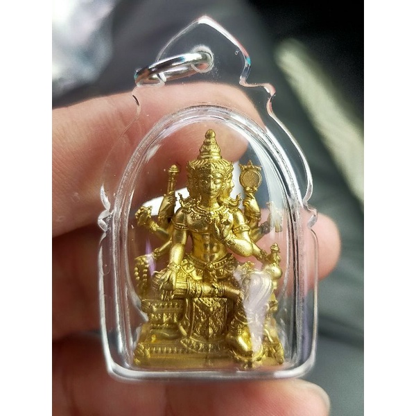 ((2.5X 3.6CM Limited Edition Make 1,000 ชิ้น) SG Pure Gold Sterling Silver Charm Tube Name: LP KEOW 