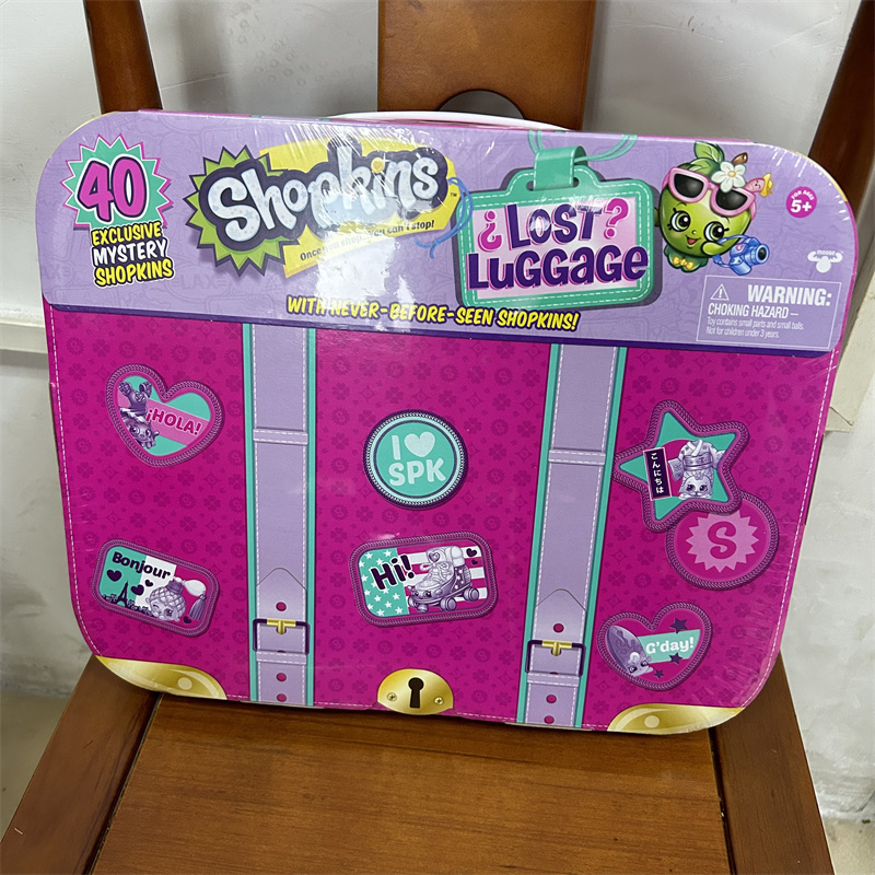 Shopkins shopkins ของแท้ กล่องปริศนาเซอร์ไพรส์ ตุ๊กตาซูเปอร์มาร์เก็ต ขนาดเล็ก สีแคนดี้ ของเล่นเด็กผู้หญิง -01