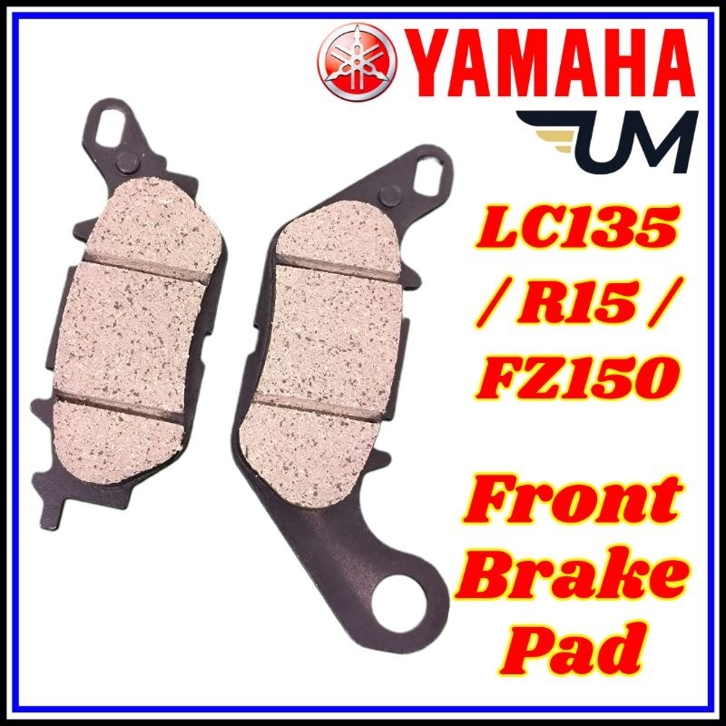 YAMAHA LC135 FZ150 EGOS FRONT DISC BRAKE PAD SET 2 PCS KULTI DISK BRAKE BRAK LINING R15 FZ 150 135LC