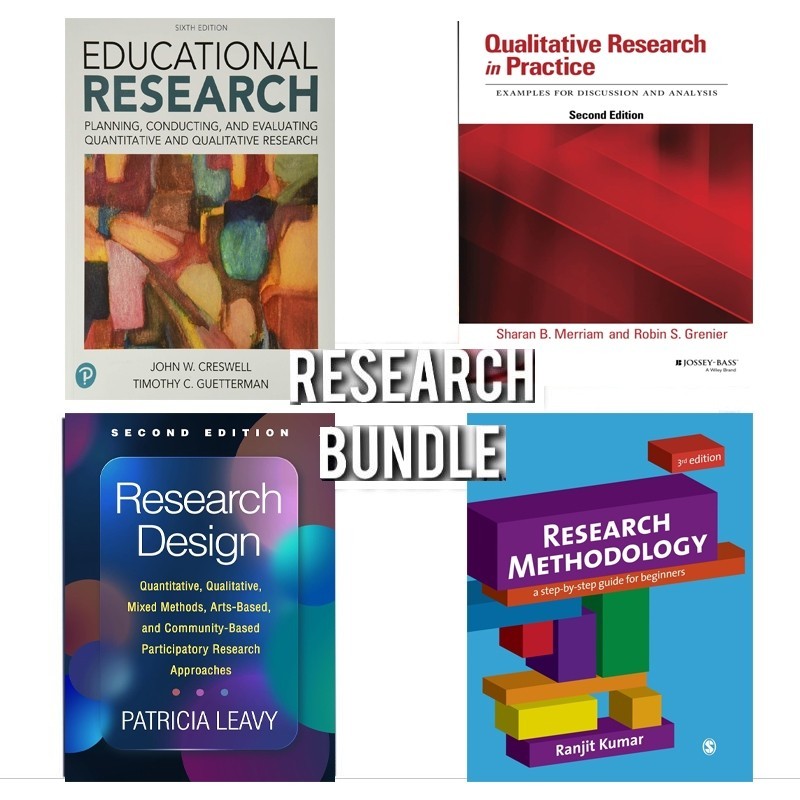 Research Bundle (Educatioal Research Design/ Methology/ Qualative Research) [ปกอ่อน]