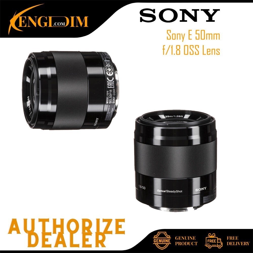 เลนส์ Sony E 50mm f/1.8 OSS (สีดํา)