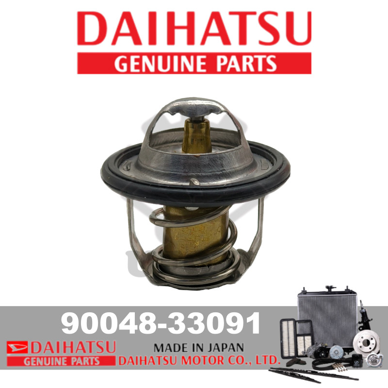 90048-33091 เทอร์โมสตัท 82/ 88 C พร้อม Oring สําหรับ Daihatsu Gran Max 1.3/ 1.5, Opti L800 & Liteace