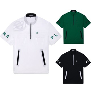 Gfore GOLF เสื้อแจ็กเก็ต เสื้อกันลม แขนห้าส่วน แบบแห้งเร็ว เหมาะกับฤดูร้อน สําหรับผู้ชาย F23804