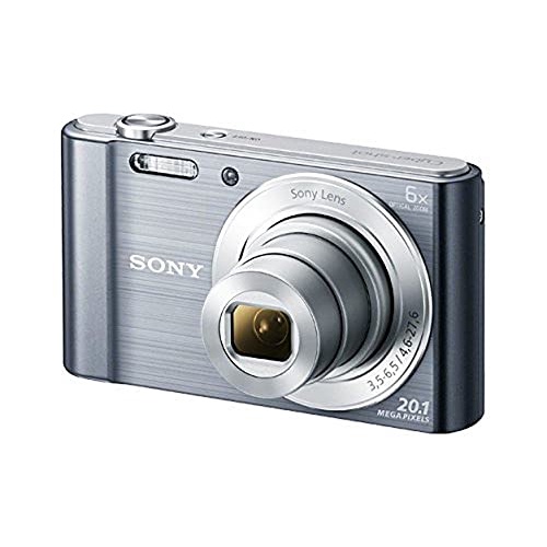 กล้องดิจิทัล Sony Cyber-Shot W810 ออปติคอล 6X สีเงิน Dsc-W810-S 【Direct from Japan】