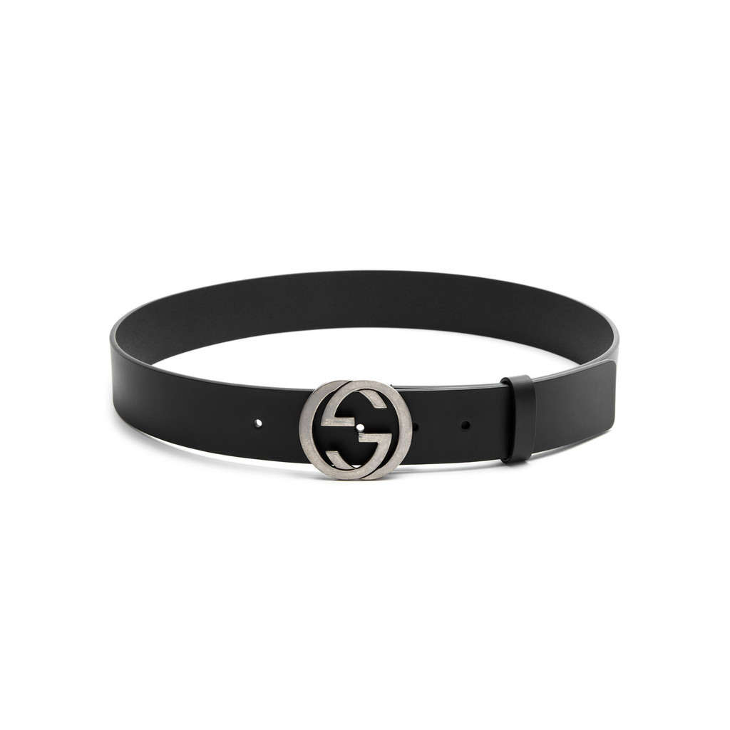 เข็มขัดหนัง Gucci Logo