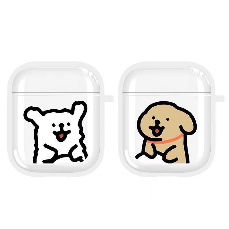 เคสหูฟังไร้สาย แบบใส ลายลูกสุนัข สําหรับ Redmi Buds4 Xiaomi 3pro air2se dots3 Youth