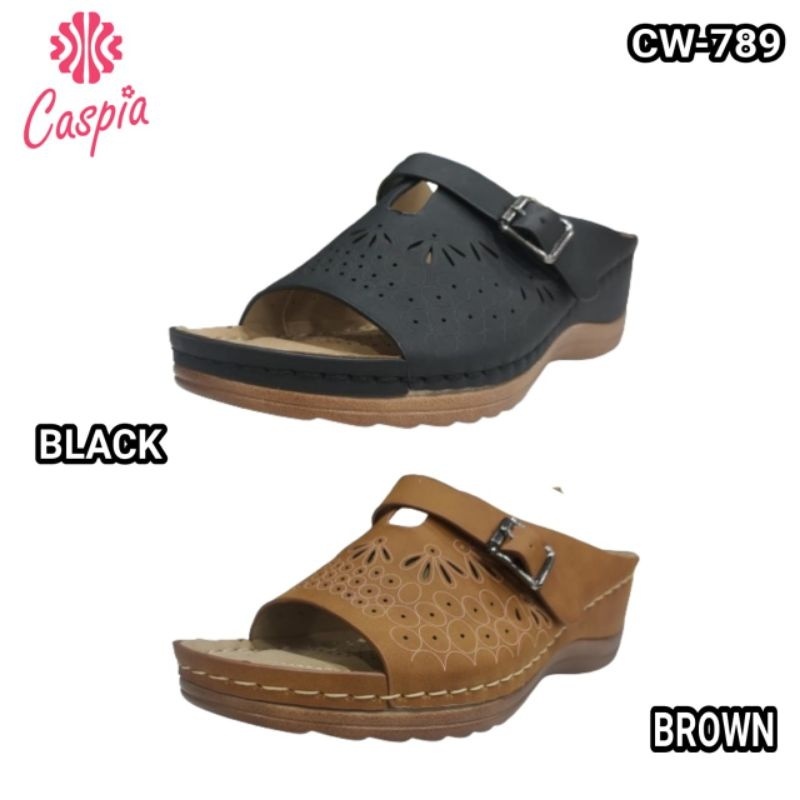 CASPIA Casual Ladies Sandal รองเท้าส้นสูง Bertumit CW-789