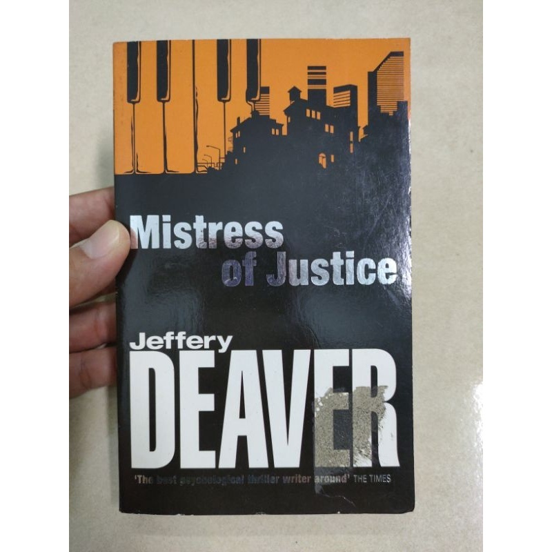 [BB] [ใช้แล้ว] Mistress of Justice by Jeffery Deaver (Mystery / Crime / Thriller / Suspense)