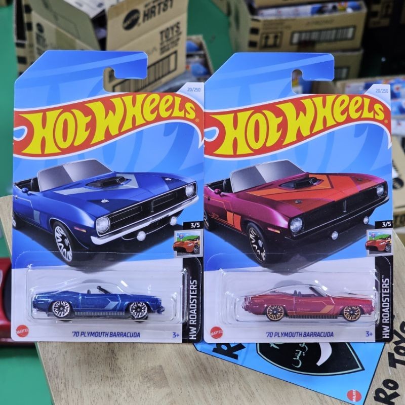 70 PLYMOUTH BARRACUDA HOT WHEELS MAINLINE