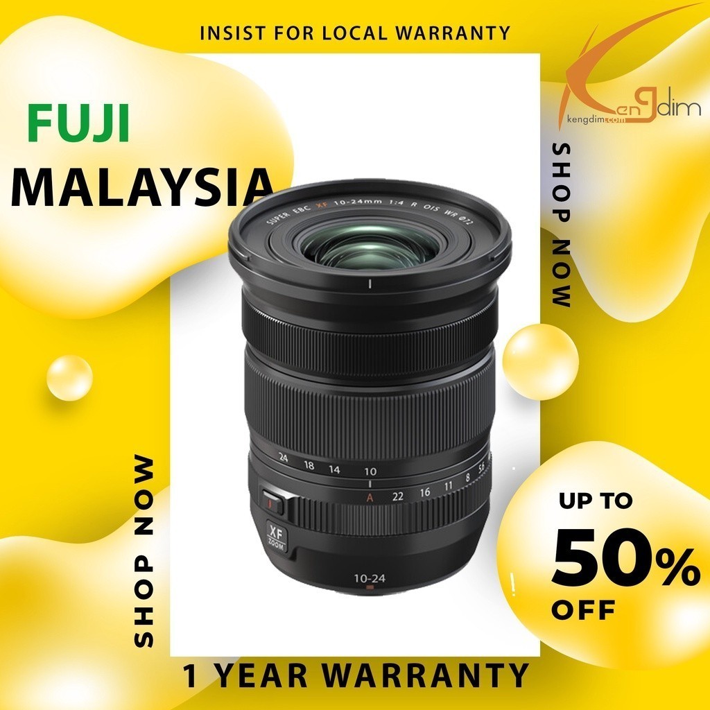FUJIFILM XF 10-24mm f/4 R OIS WR Lens